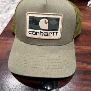 Carhartt Olive Green Mesh Cap